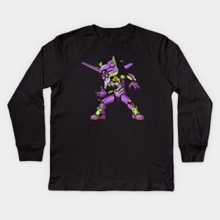 EVA - 01 Kids Long Sleeve T-Shirt